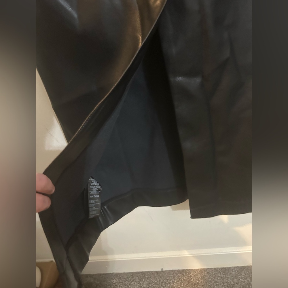 Anthropologie The Colette Faux Leather Maxi Skirt by Maeve NWT! - Picture 4 of 13